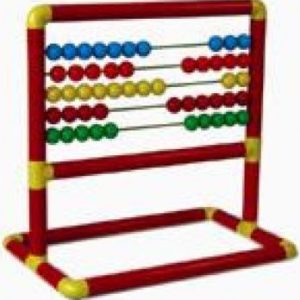 Ábaco mini click de 5 Lineas