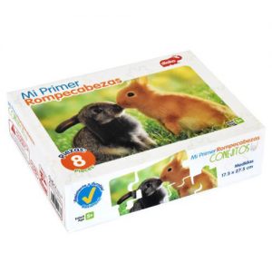 Mi primer rompecabezas conejitos 8 pzs.