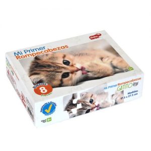 Mi primer rompecabezas gatito 8 pzs.