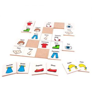 Memorama partes del cuerpo