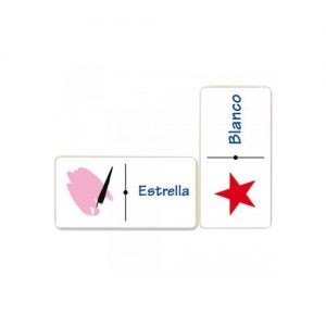 Dominó Jumbo Fíguras Geométricas y Colores