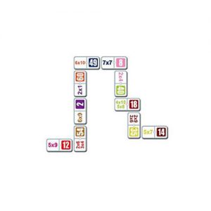 Dominó Jr Tablas de Multiplicar