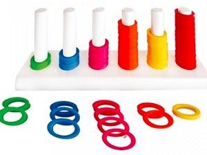 Ábaco vertical 6 hileras 60 pzs.