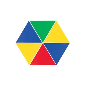 Mesa Preescolar Hexagonal