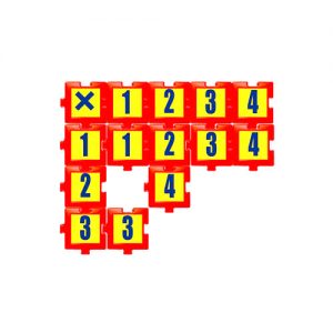 Tablero didáctico multiplicaciones y letras 2