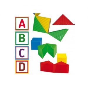 Cubo sin fin letras mayúsculas