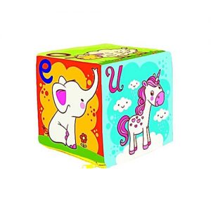 Cubo de Tela Vocales