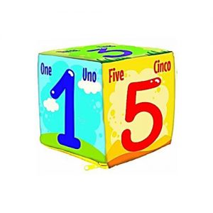 Cubo de Tela Números 1-6