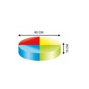 Cojín Redondo 60 Lona