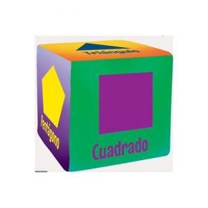 Cubo de Tela Geométrico