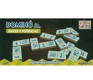 Dominó Raíces y Potencias