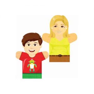 Títeres de Mano Familia