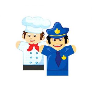 Títeres de Mano Profesiones