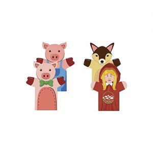 Títeres de Mano Caperucita