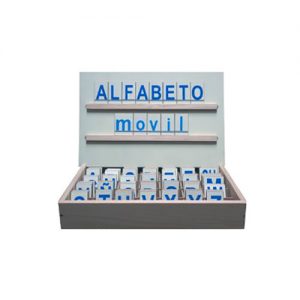 Alfabeto Móvil en Madera con Atril