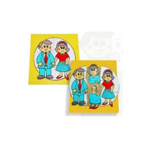 Rompecabezas Familia Tres Niveles