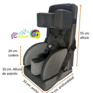 Asiento (Sillón) Posicionador Postural adaptador de silla de Ruedas #12