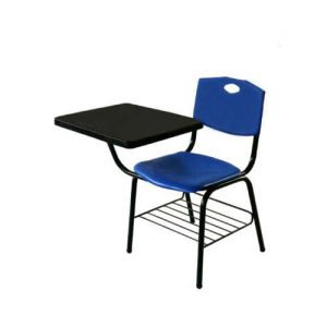 Silla de Concha con Paleta Rectangular de Polipropileno