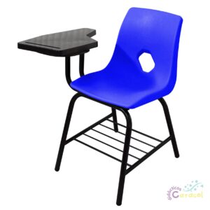 Silla de Concha con Paleta de Polipropileno con Parrilla