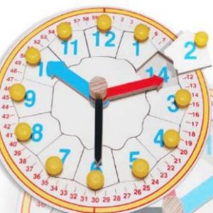 Resaque Reloj Redondo Grande de Madera