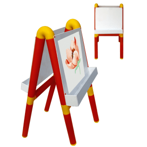 Caballete Doble Infantil (Con Godetes)