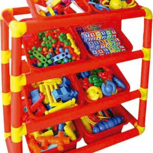 Exhibidor Tubular con 8 Charolas