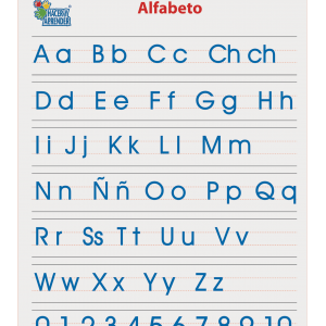 Lámina Didáctica Alfabeto