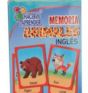 Memoria Animales Ingles