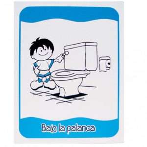 Señal Baja la Palanca Niño