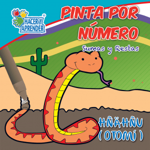 Cuadernos Pinta por Número Sumas - Restas Hñahñu