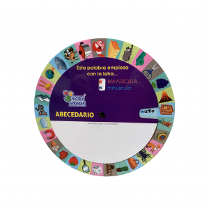 Gira El Disco y Aprende Abecedario