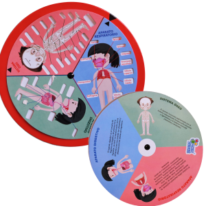 Gira el Disco y Aprende Sistemas del Cuerpo Humano
