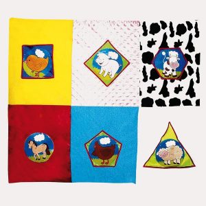 Tapete de Texturas Animales y Sonidos